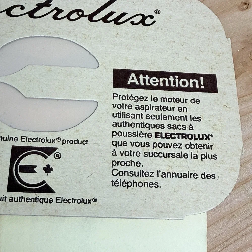 Electrolux C Style Brown Vacuum Dust Bags Lot Of 16 Genuine Vintage